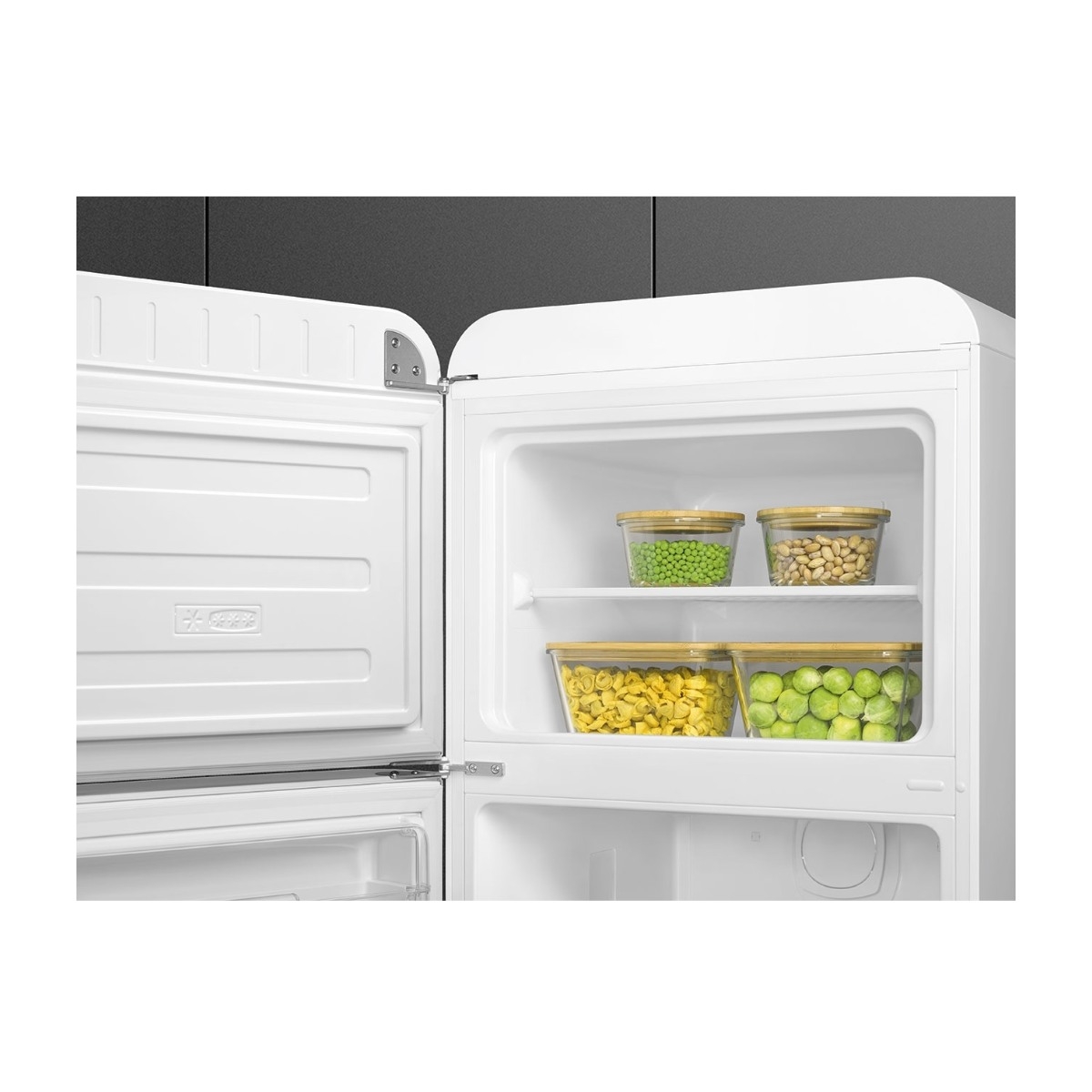 Smeg 50's Style FAB30LWH6 kombiskap billede 5