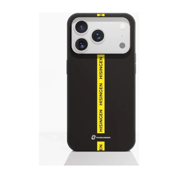 Phonecases3D iPhone 17 Pro BK Häcken kompostoituva suojakuori, musta