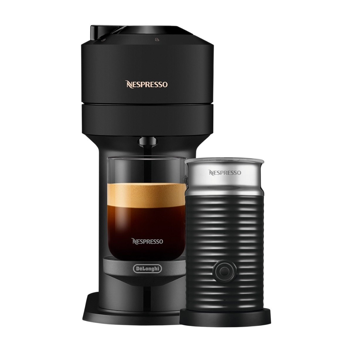 Nespresso Vertuo Next Value Pack ENV120.BMAE kapselmaskin By DeLonghi, matt svart
