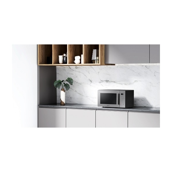 SAMSUNG BESPOKE MS23T5018AG/EE MIKROBØLGEOVN CLEAN GREY - Power.no