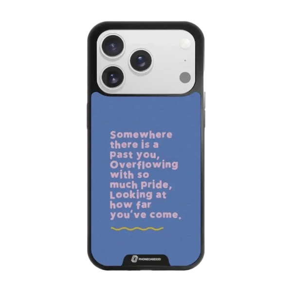 Phonecases3D iPhone 17 Pro Jess Rachel Sharp -3D suojakuori, musta