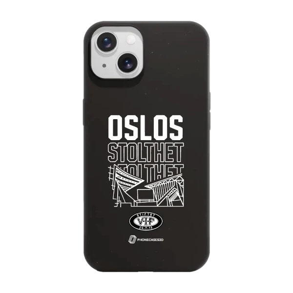 Phonecases3D iPhone 13 VIF kompostoituva suojakuori, musta