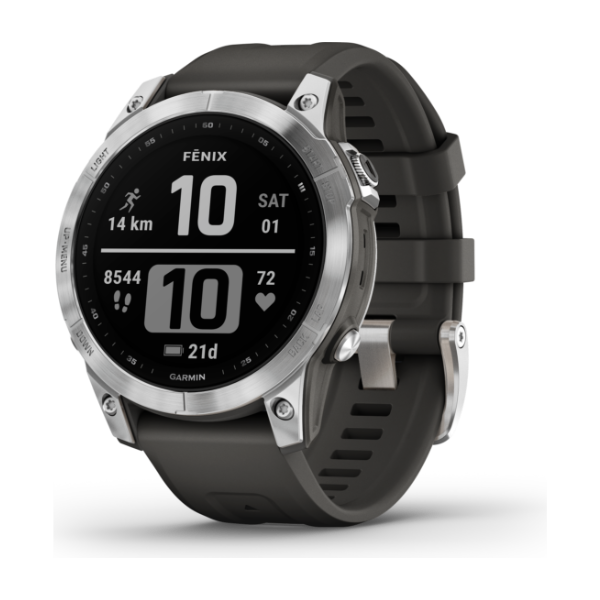 Garmin Fenix 7 Sportur, grafit/sølv 47 mm
