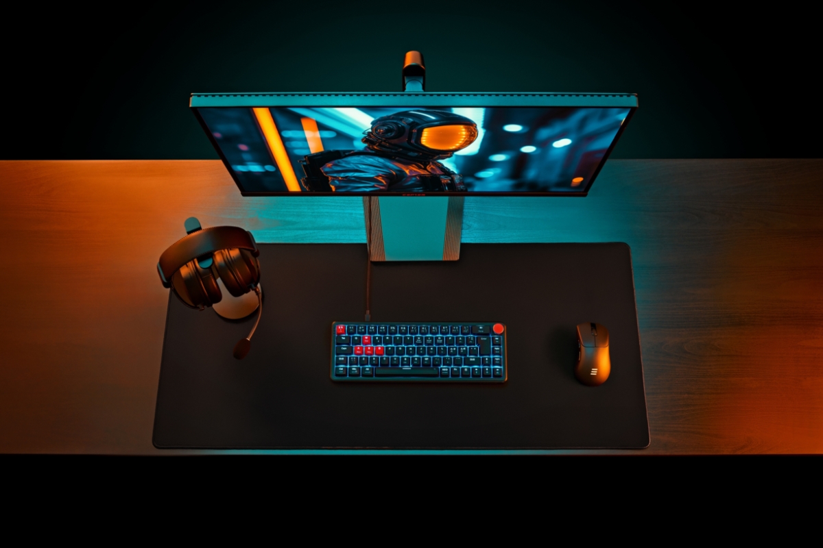 CEPTER MAVERICK PRO MECH. MINI KB RED SW