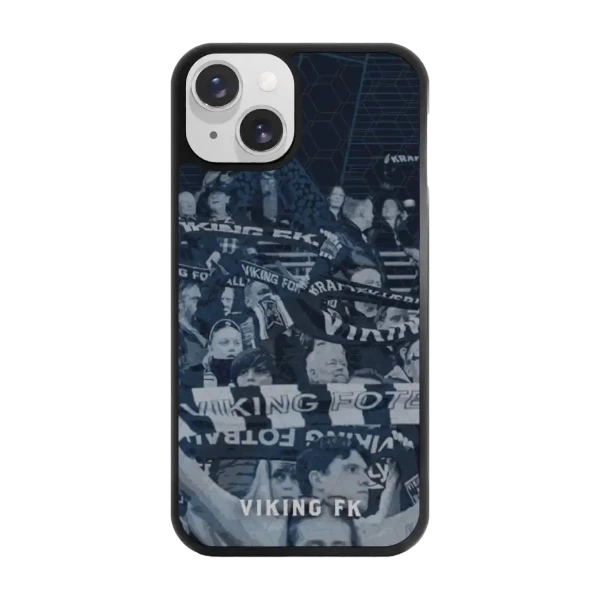 Phonecases3D iPhone 14 Viking FK -3D suojakuori, musta