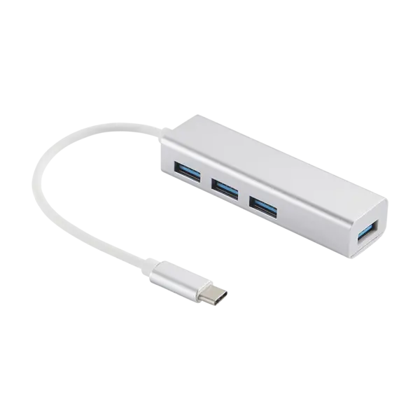 Sandberg USB-C to 4 x USB-C Hub USB Hub - 4 porte - Grey