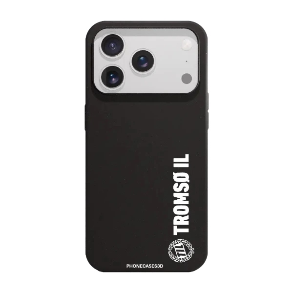 Phonecases3D iPhone 17 Pro Max Tromsø IL kompostoituva suojakuori, musta