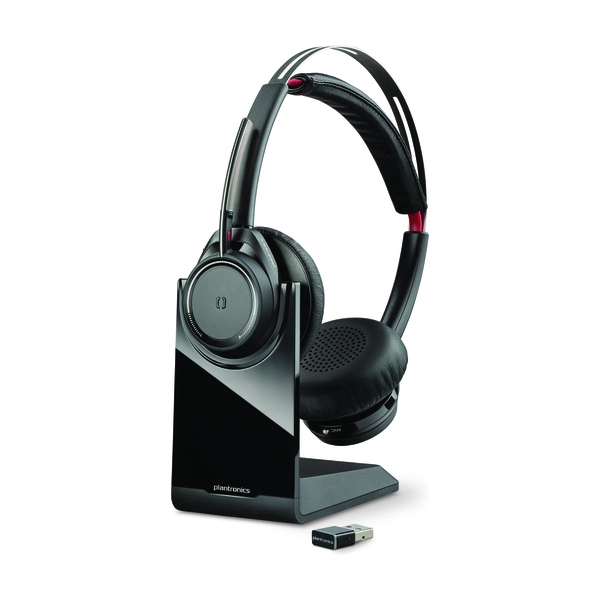 POLY VOYAGER FOCUS STEREO BLUETOOTH-HEADSET MED - Power.dk