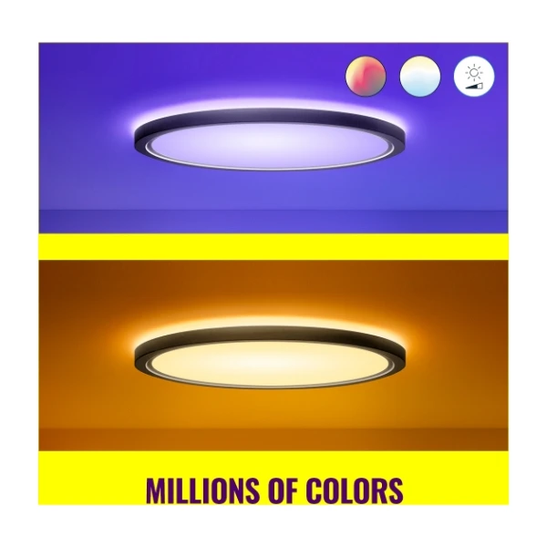 WiZ Plafondlamp SuperSlim - Diameter: 43 cm