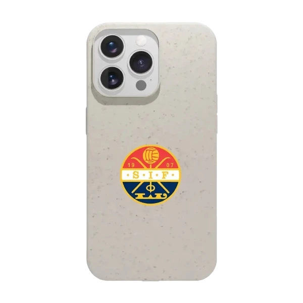 Phonecases3D iPhone 13 Pro Strømsgodset kompostoituva suojakuori, valkoinen