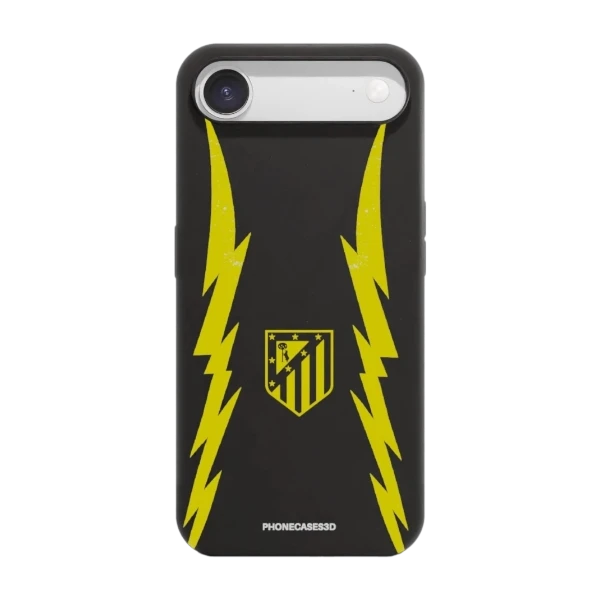 Phonecases3D iPhone Air Atlético de Madrid kompostoituva suojakuori, musta
