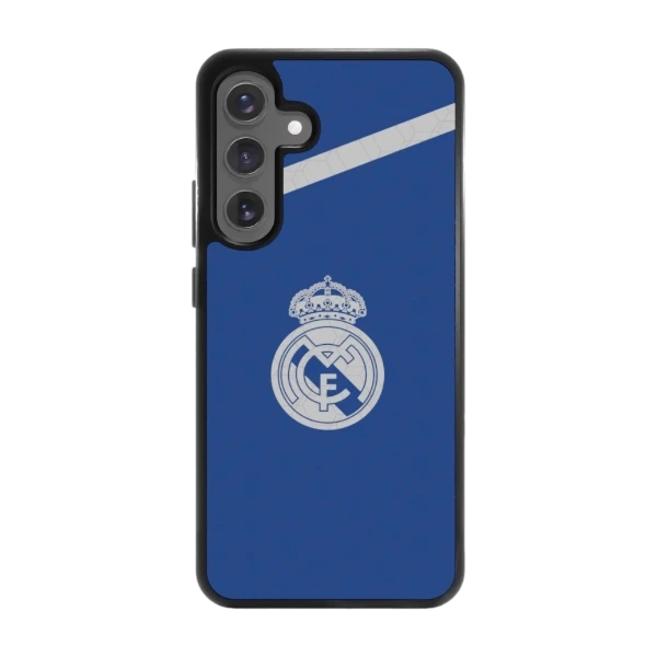 Phonecases3D Samsung Galaxy S25+ Real Madrid -3D suojakuori, musta