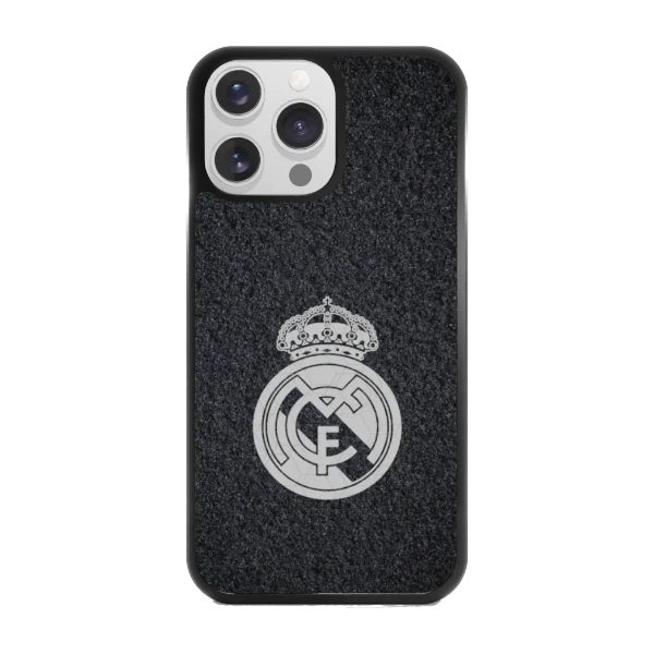Phonecases3D iPhone 14 Pro Real Madrid -3D suojakuori, musta