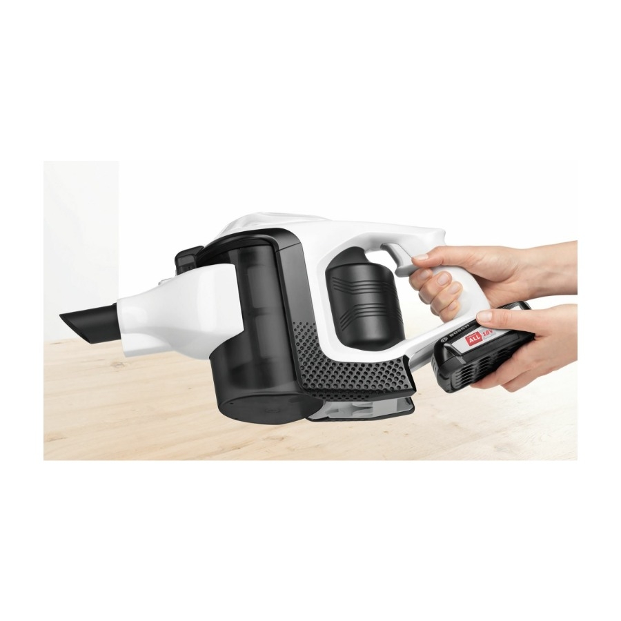 BOSCH UNLIMITED BCS81EXC STANGSTØVSUGER, HVIT Power.no BOSCH UNLIMITED BCS81EXC STANGSTØVSUGER, HVIT Power.no