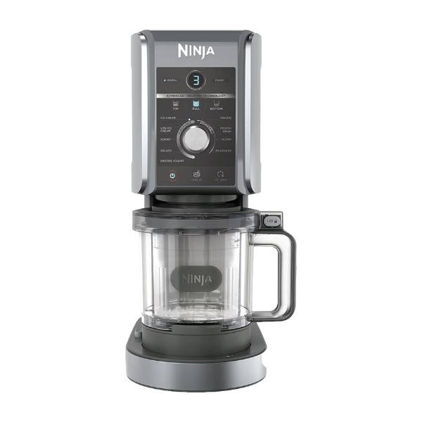 Ninja CREAMi Deluxe NC502EU 10-IN-1 iskremmaskin (Returnert innen 60 dager - Produktet er i orden)