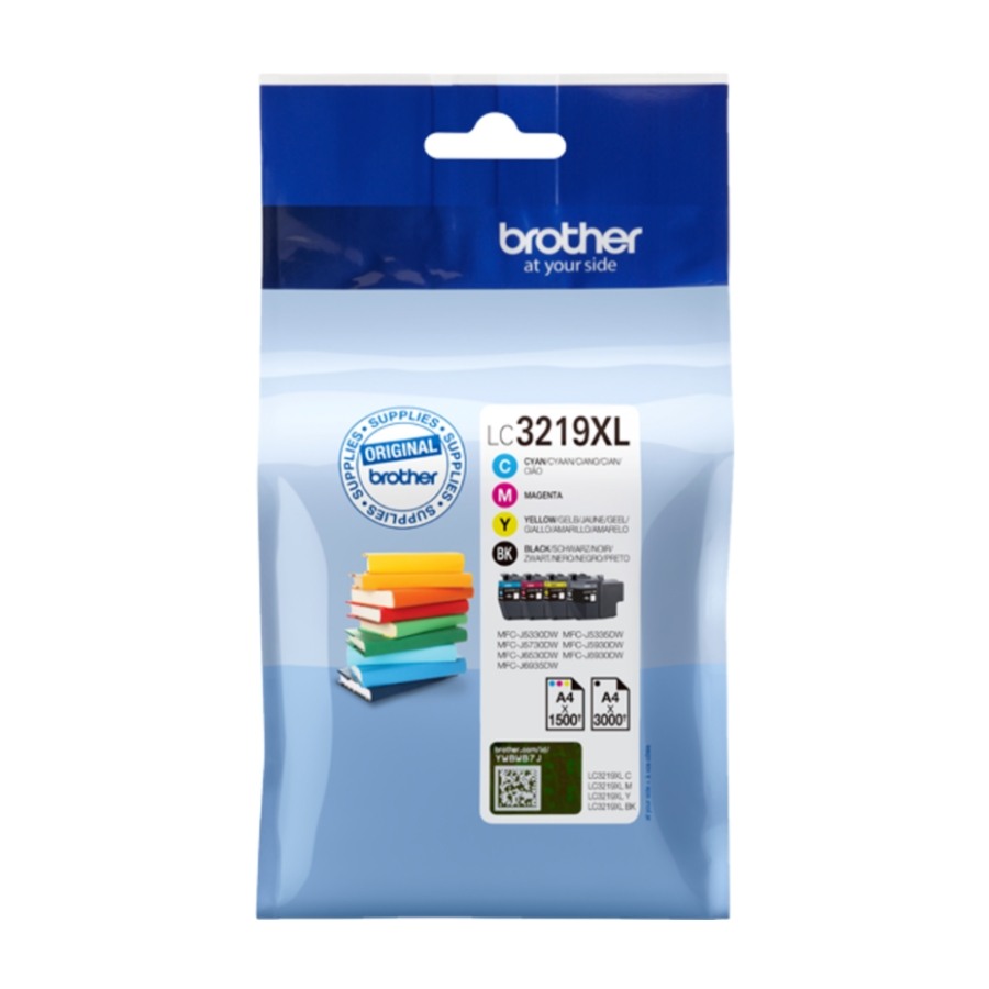 Brother LC3219XLVALDR blekkpatron 4-pakning
