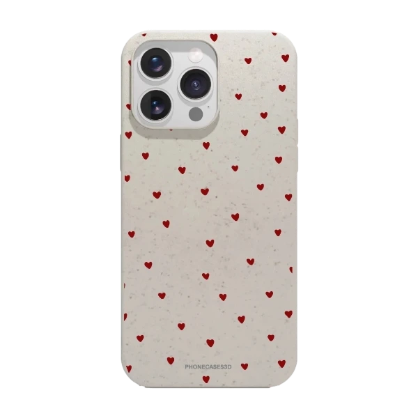 Phonecases3D iPhone 16 Pro Max Martine Halvorsen kompostoituva suojakuori, valkoinen