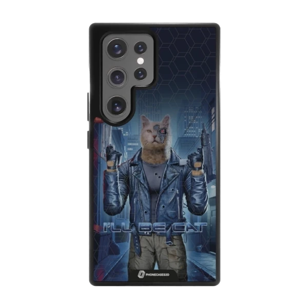Phonecases3D Samsung Galaxy S25 Ultra Joseph Tate -3D suojakuori, musta
