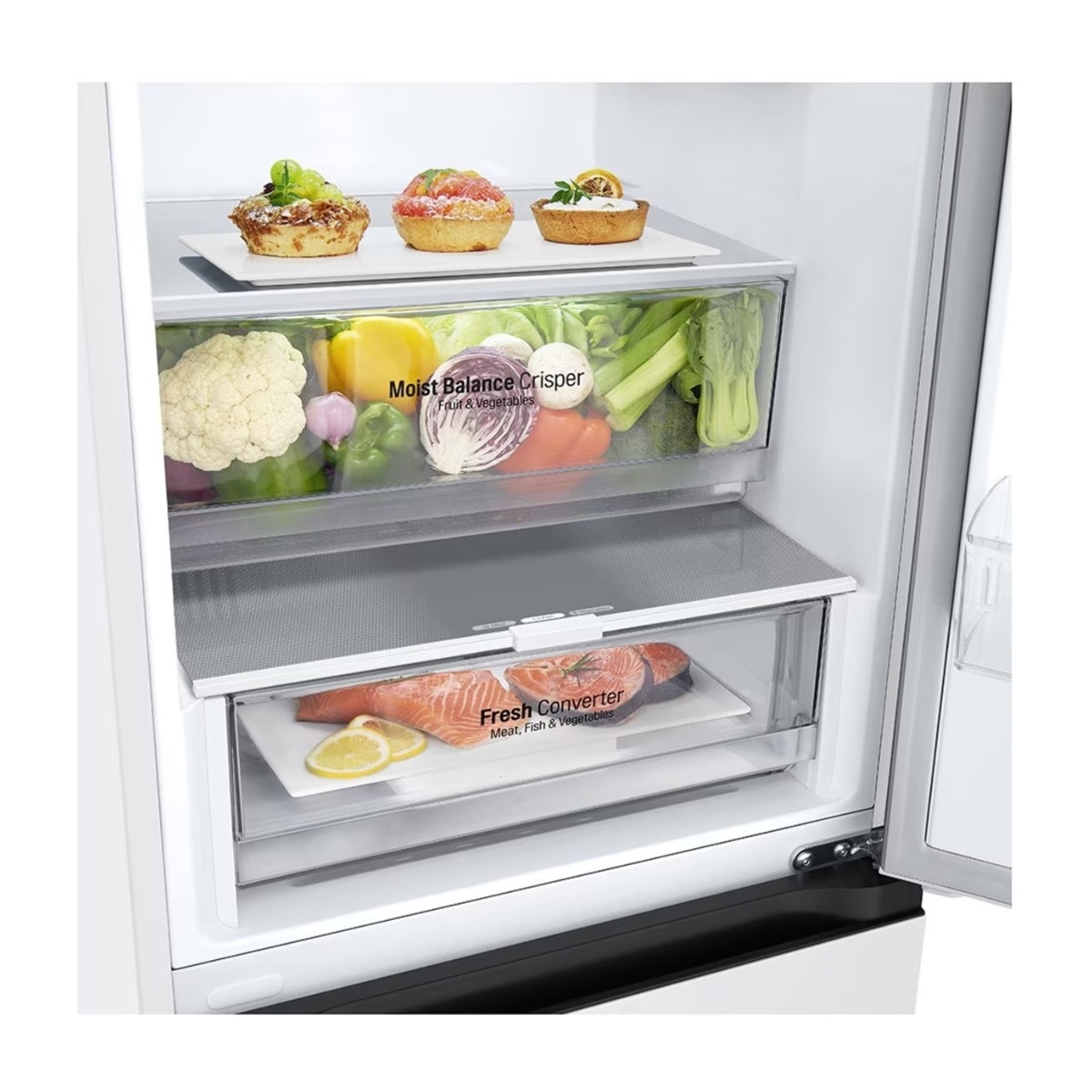 LG GBV3100DSW kølefryseskab billede 6