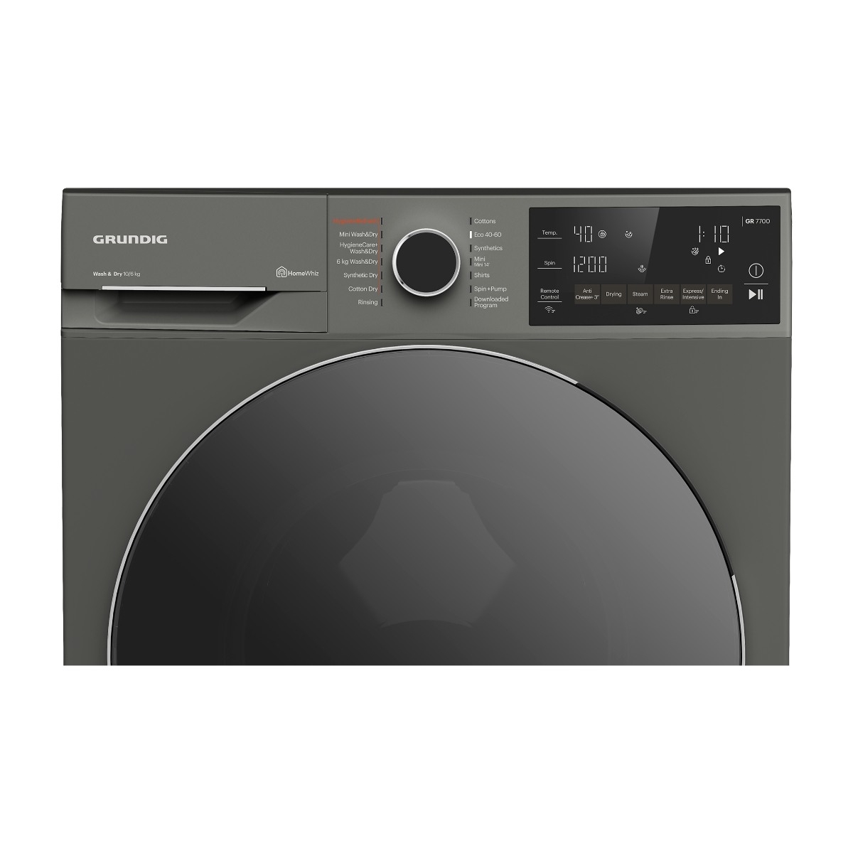 Grundig GR7700 GDP810642MW vaskemaskine/tørretumbler billede 5