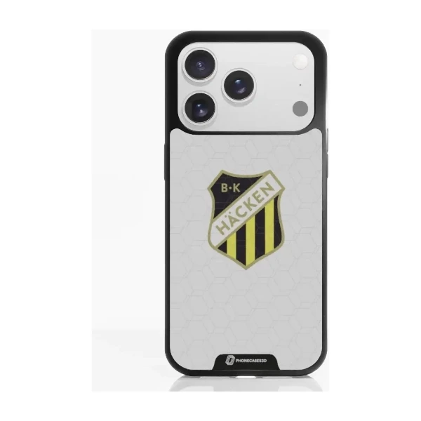 Phonecases3D iPhone 17 Pro BK Häcken -3D suojakuori, musta