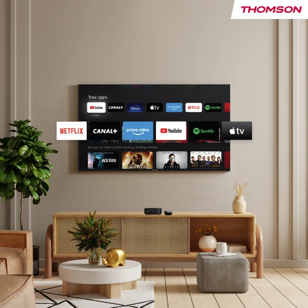 Thomson Streaming Box Plus 270, musta - Power.fi