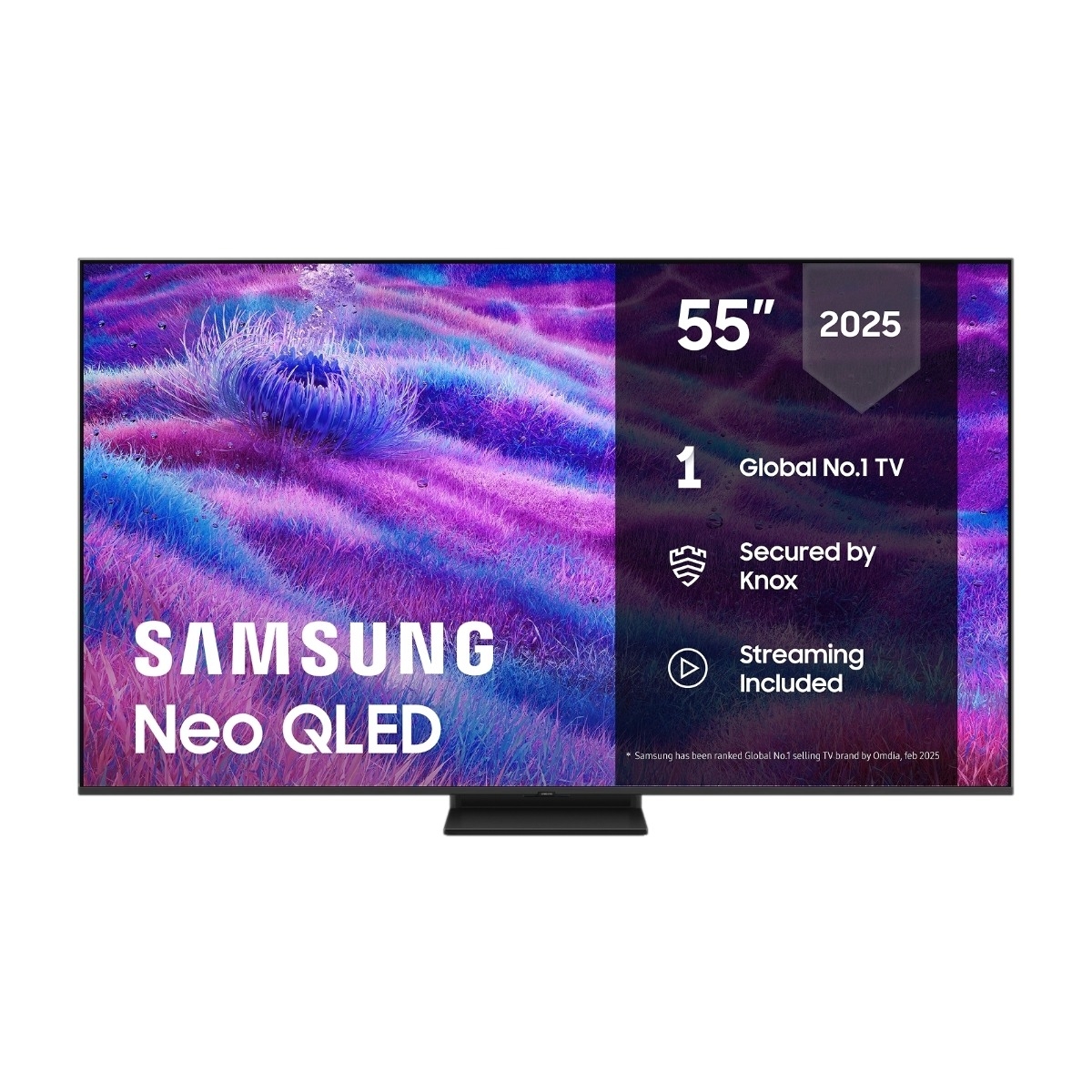 55" QN80F Neo QLED 4K Mini LED Smart TV (2025)
