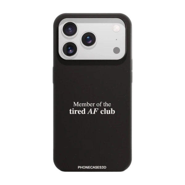 Phonecases3D iPhone 17 Pro Marit Bakkli kompostoituva suojakuori, musta