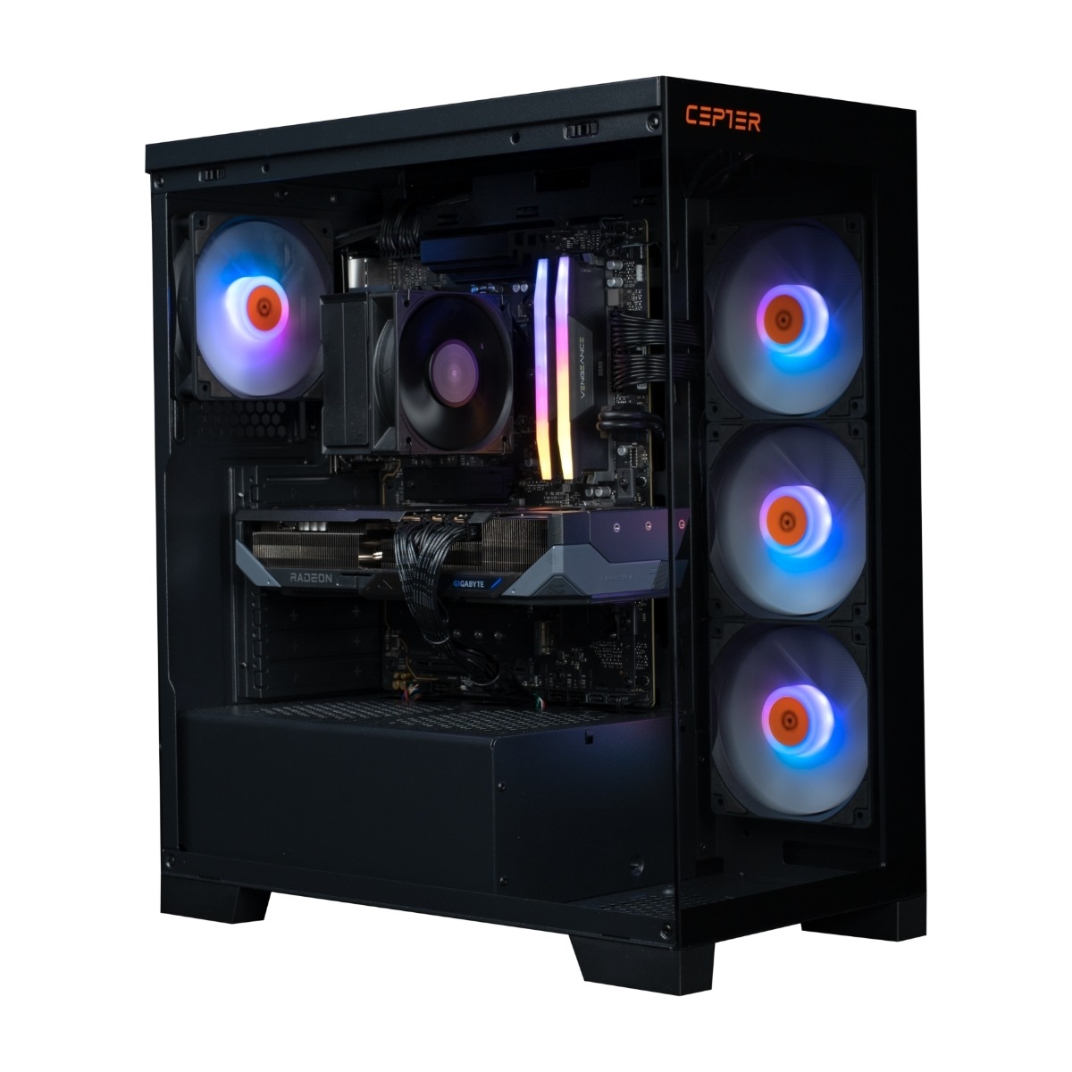 Cepter Extreme R97 Wi-Fi (16/1TB/7800X3D) stationær PC - POWER.dk