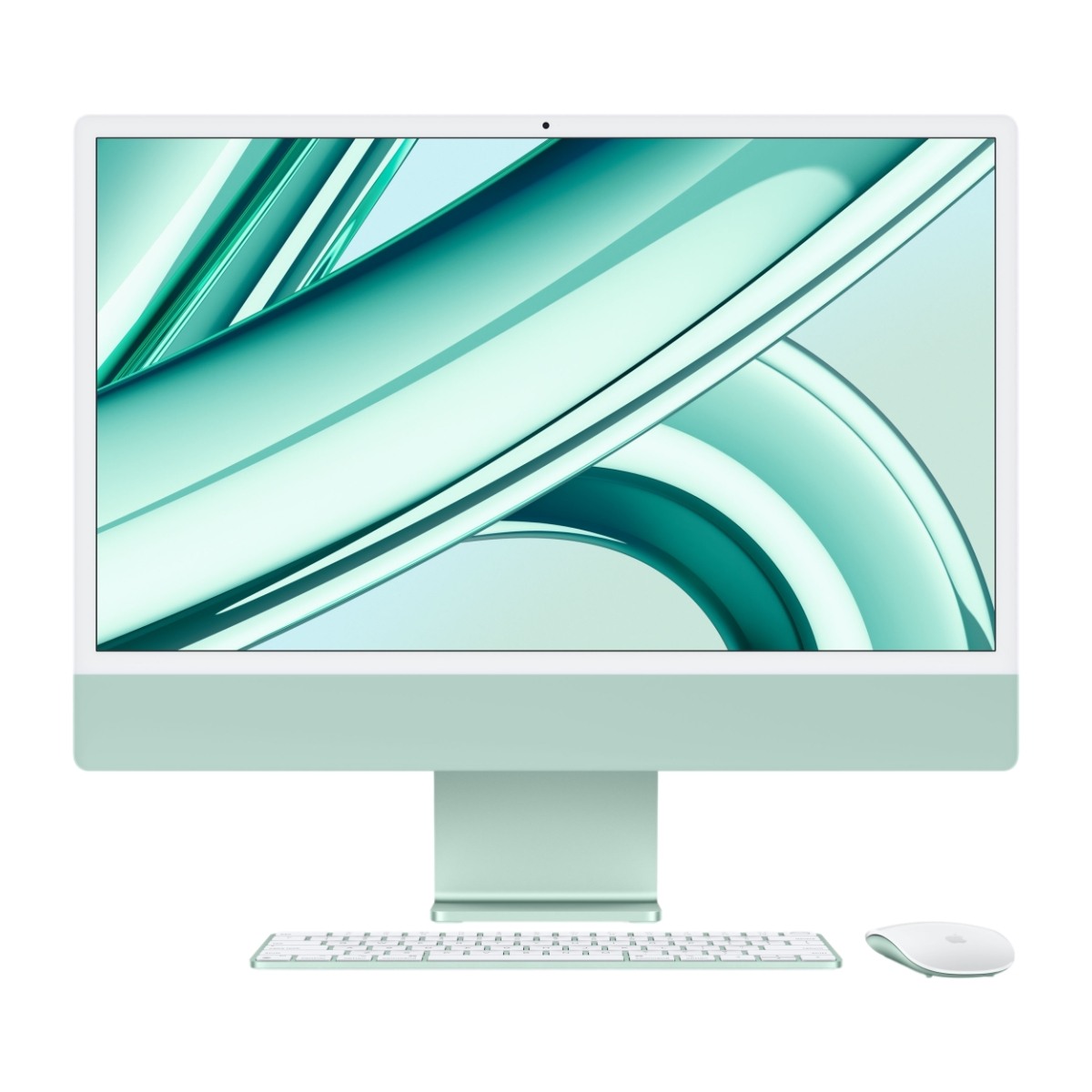 Apple iMac 24" (2023) 256 GB MQRN3DK, grøn