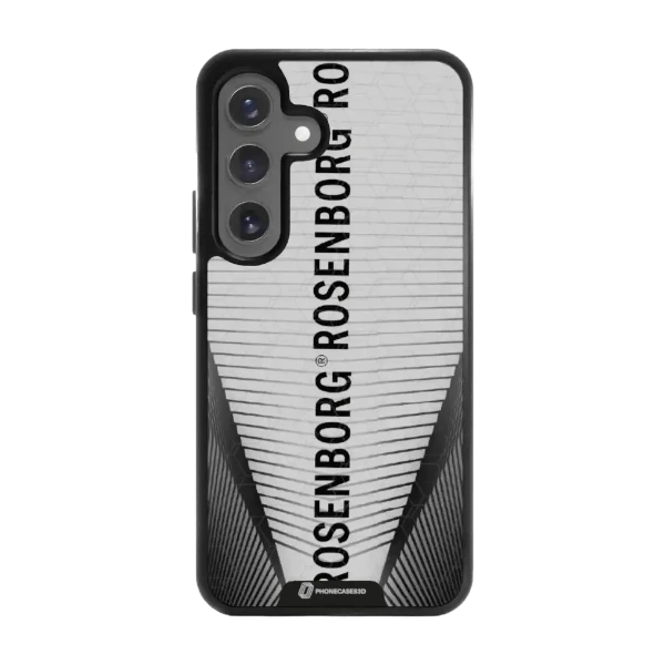 Phonecases3D Samsung Galaxy S25 RBK -3D suojakuori, musta