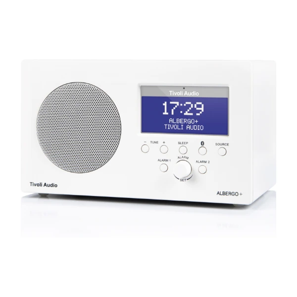 TIVOLI AUDIO ALBERGO+ DAB BT RADIO WHITE