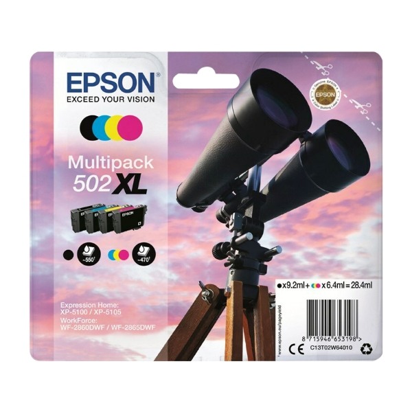 Epson T502 multipack 4-Farger xl