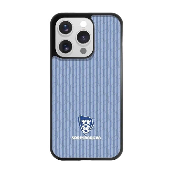 Phonecases3D iPhone 16 Pro Sarpsborg 08 -3D suojakuori, musta