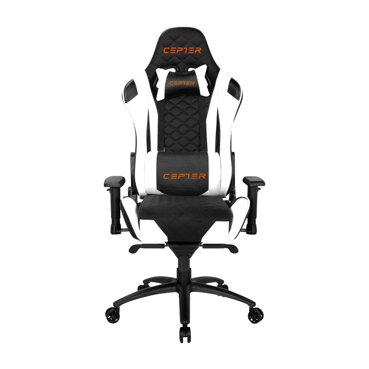 Cepter Rogue gaming chair, black & white - CEPTER