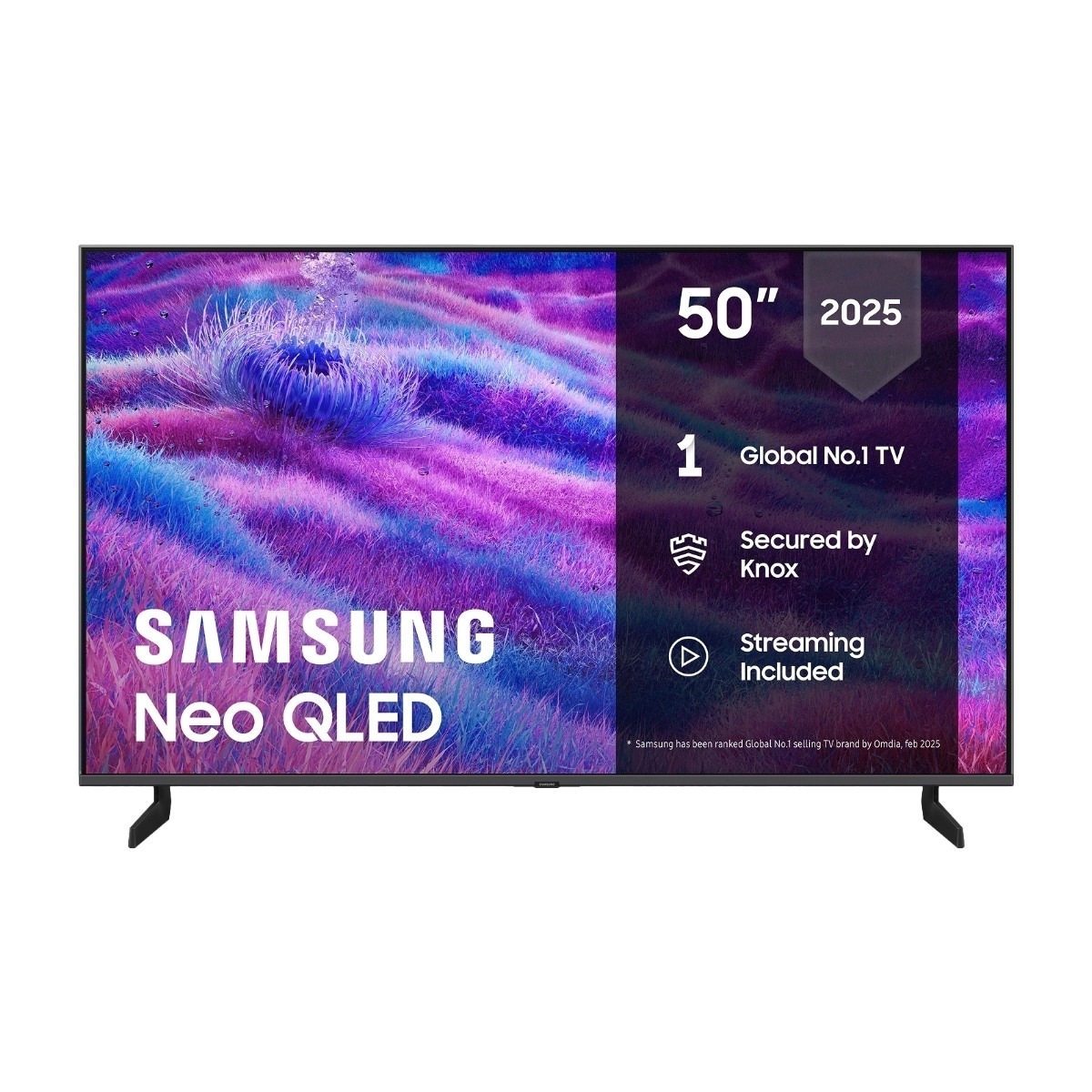 50" QN80F Neo QLED 4K Mini LED Smart TV (2025)