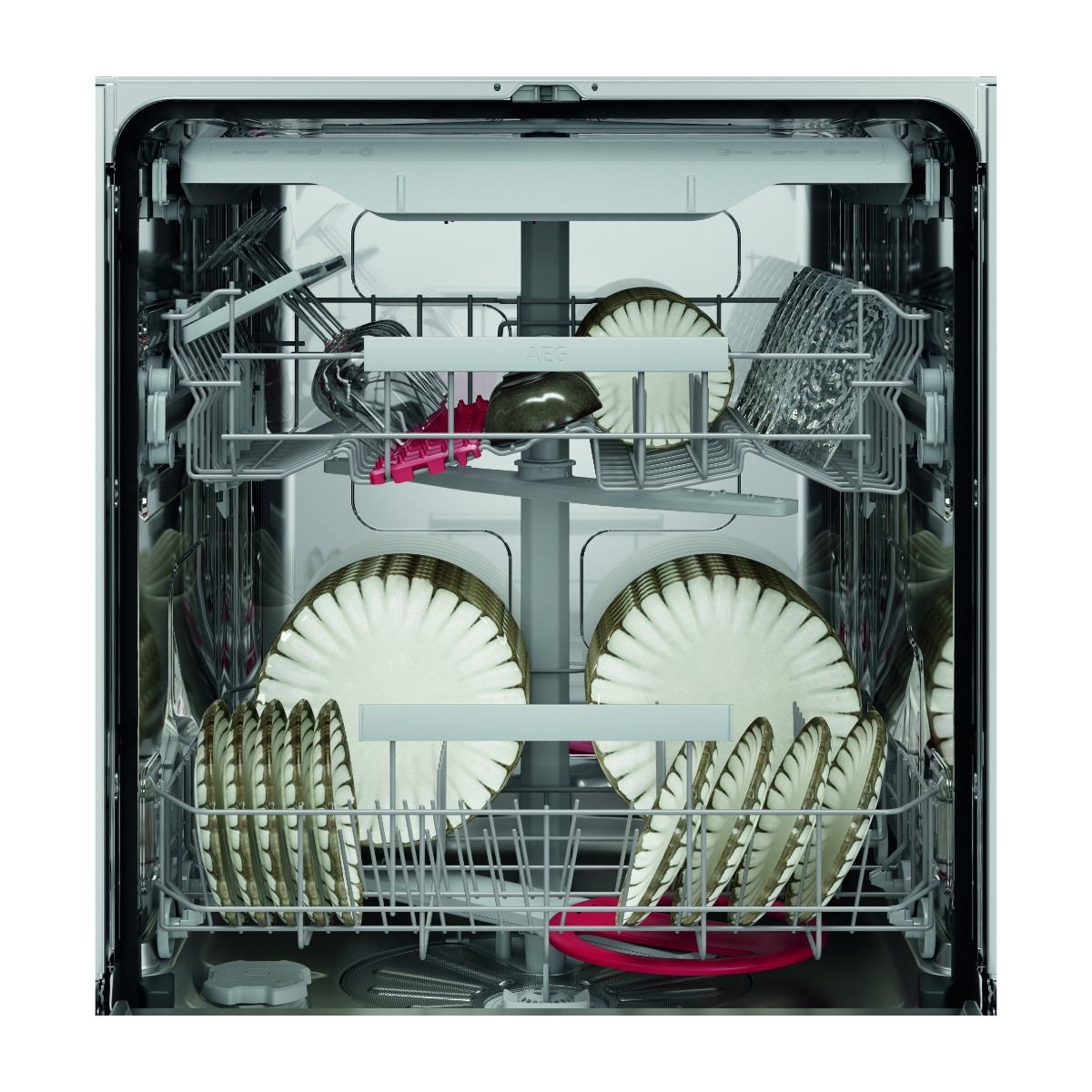 AEG 6000-serien GI6210C2SN integreret opvaskemaskine billede 2
