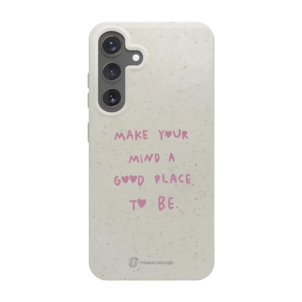 Phonecases3D Samsung Galaxy S25+ Martine Halvorsen kompostoituva suojakuori, valkoinen
