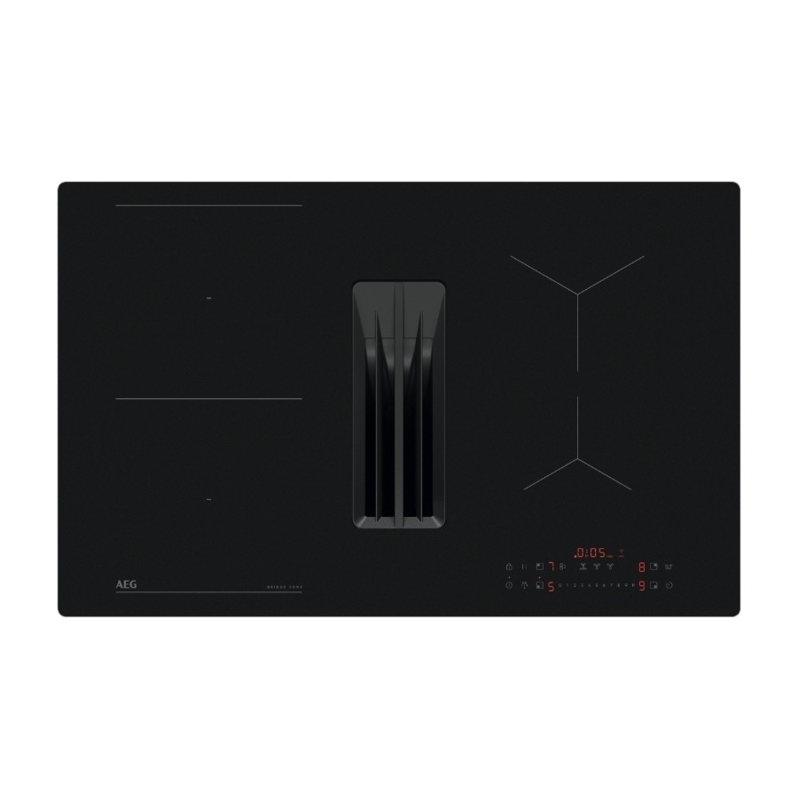 AEG 6000-serien TT8PCB00CT SaphirMatt® SE induktionskogeplade med emhætte billede 3
