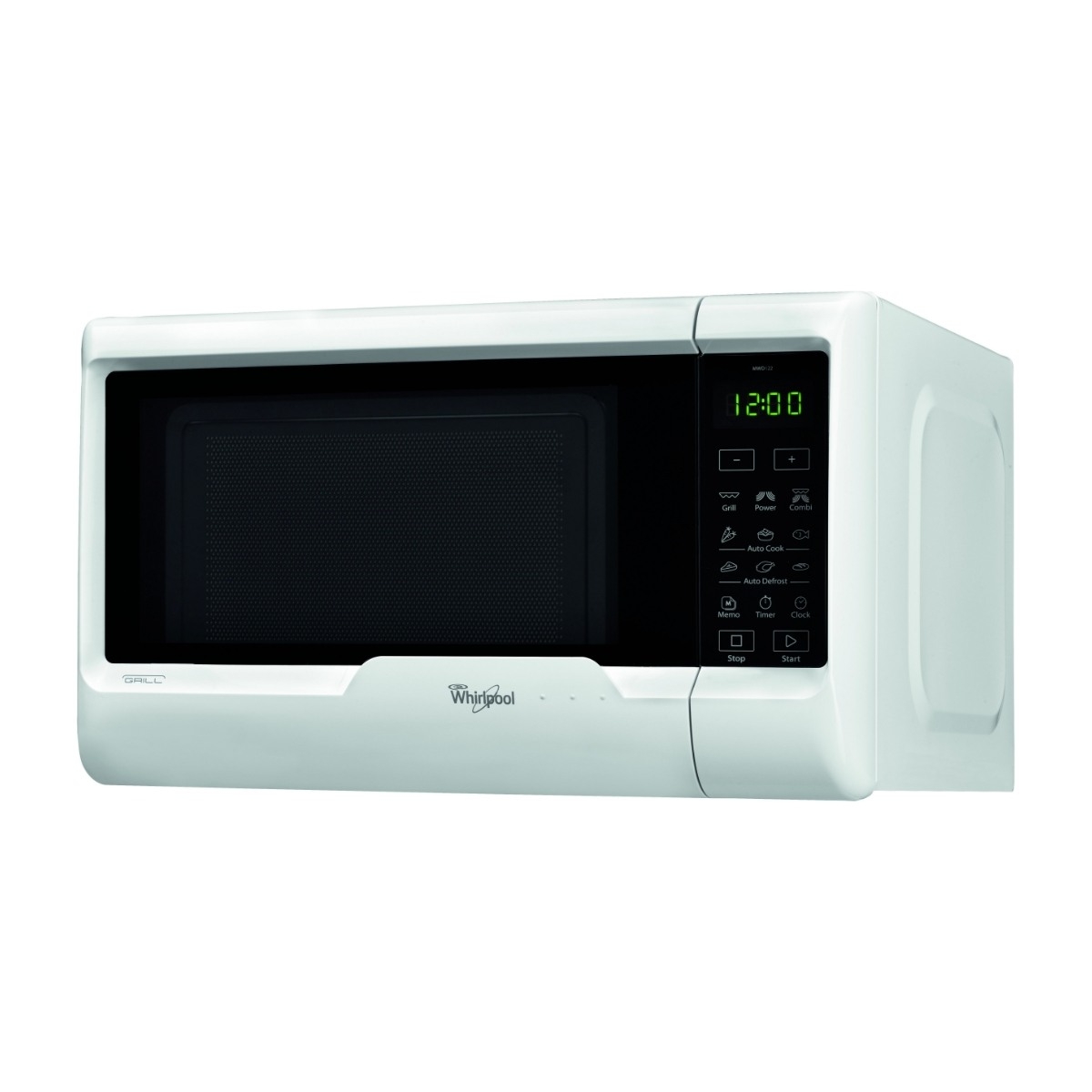 WHIRLPOOL MWD122WH MIKROBØLGEOVN billede 1