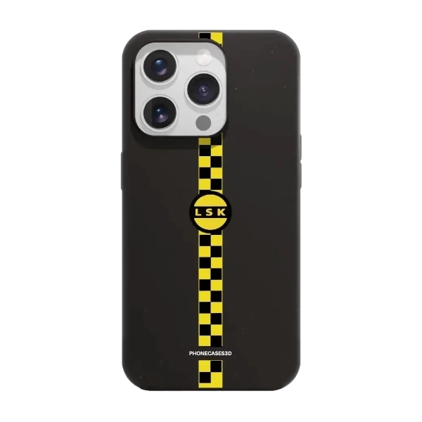 Phonecases3D iPhone 15 Pro Lillestrøm SK kompostoituva suojakuori, musta