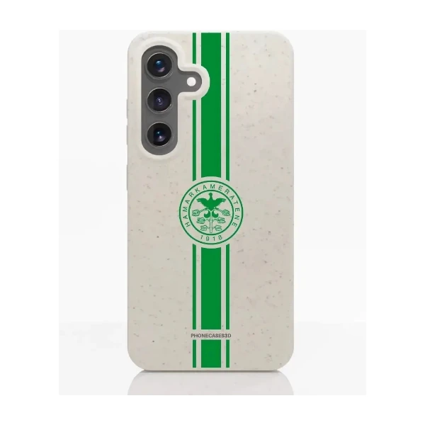 Phonecases3D Samsung Galaxy S25 HamKam kompostoituva suojakuori, valkoinen
