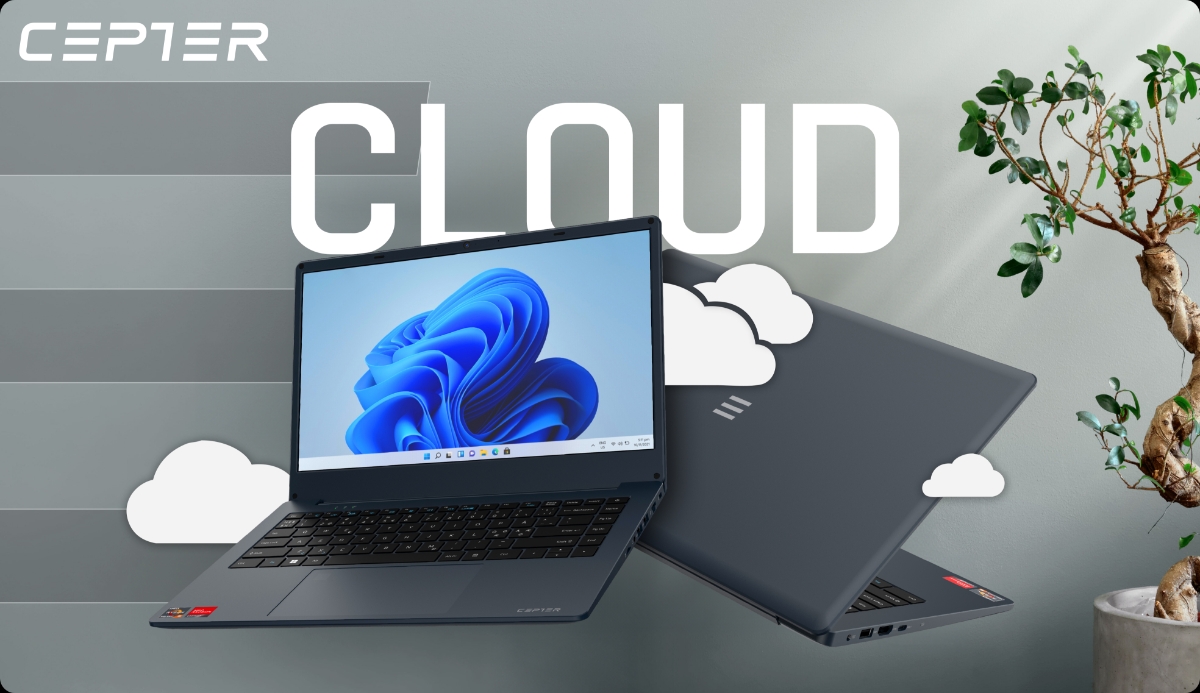 Cepter Cloud 14" laptop.
