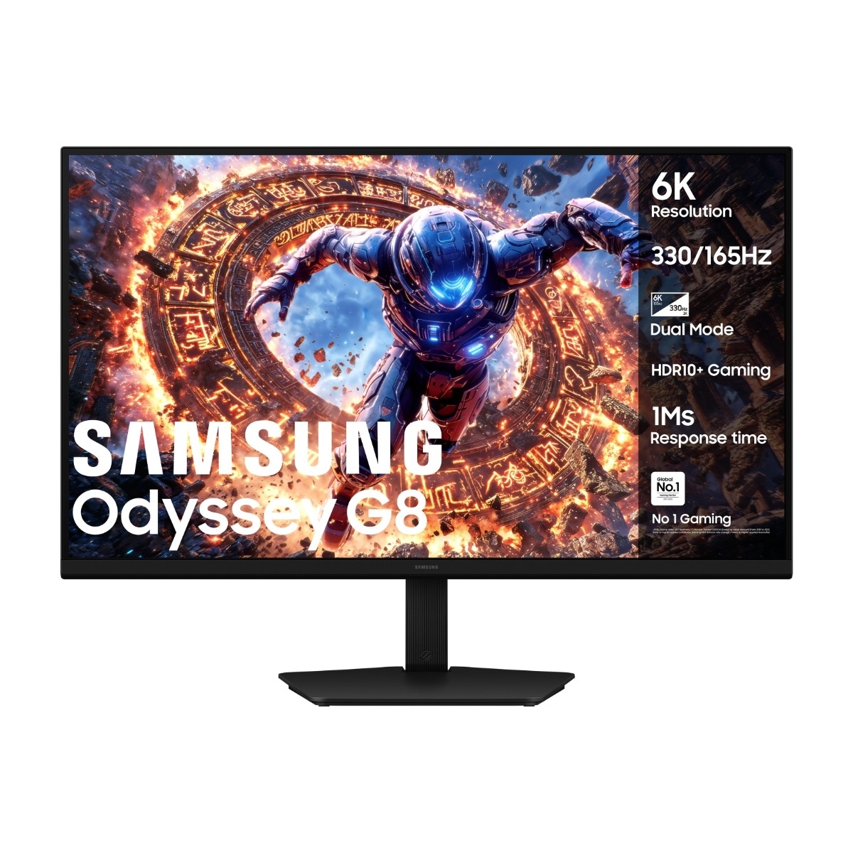 Samsung Odyssey G80HS 32" 6K Ultra HD spillskjerm