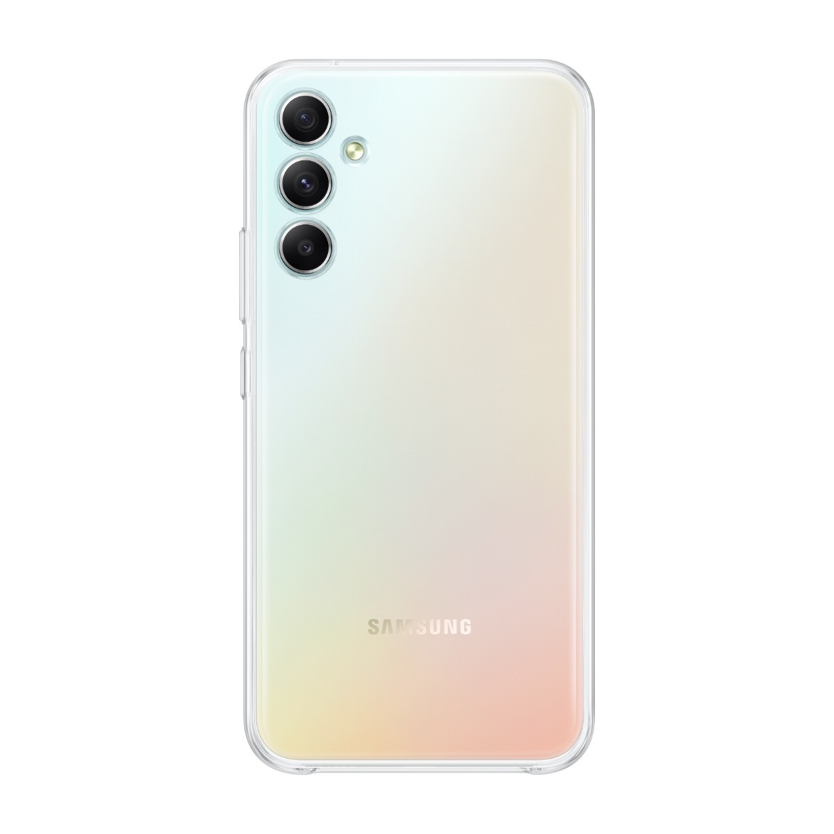 Samsung Galaxy A34 Clear Cover, gennemsigtigt