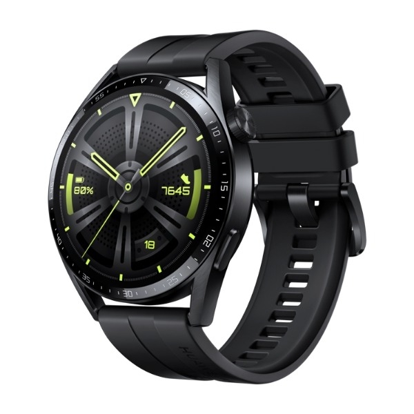 Klokke GT 3 Active (46mm) - Smartklokke med reim - håndleddsstørrelse: 140-210 mm - Svart