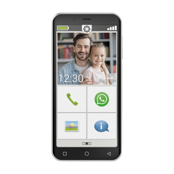 Emporia Smart 4 smarttelefon, svart 32 GB