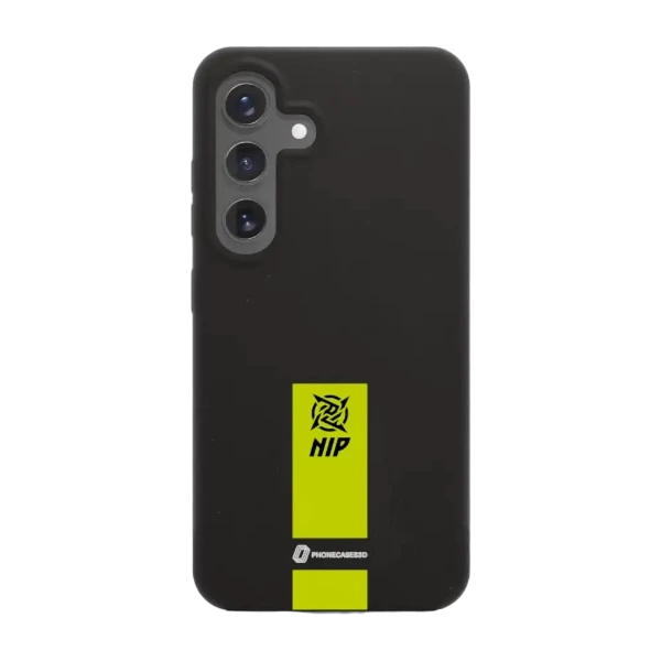 Phonecases3D Samsung Galaxy S25 Ninjas in Pyjamas kompostoituva suojakuori, musta