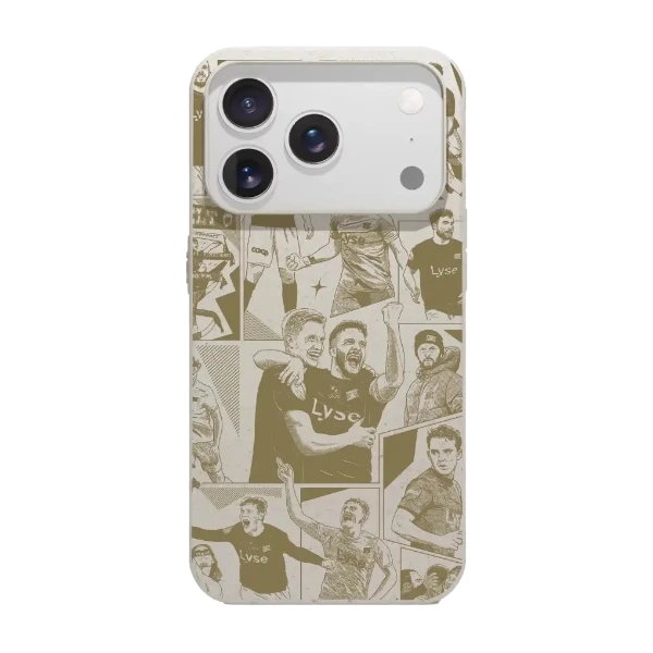 Phonecases3D iPhone 17 Pro Viking FK kompostoituva suojakuori, valkoinen