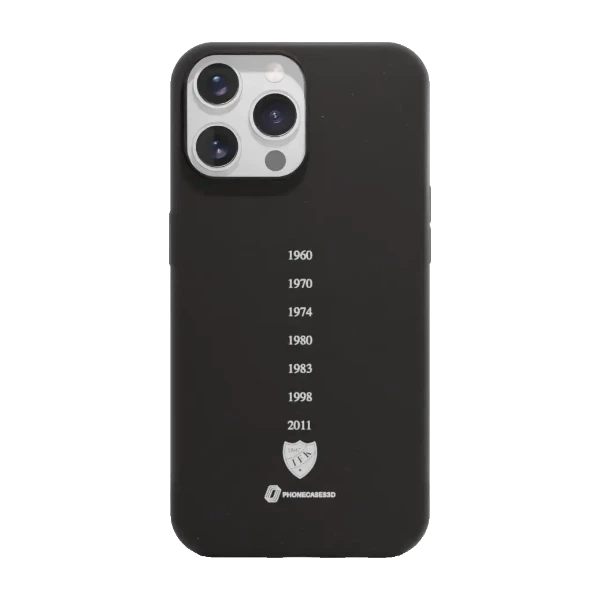 Phonecases3D iPhone 14 Pro HIFK Hockey kompostoituva suojakuori, musta